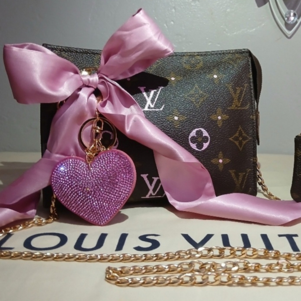 Louis Vuitton Monogram Toiletry Crossbody Bag.